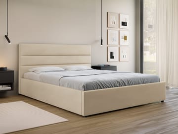 Omrynn Sängram 160x200 cm - Beige - Möbler - Säng - Sängram & sängstomme