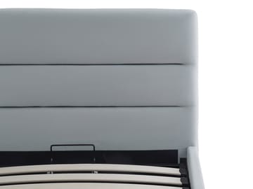 Omrynn Sängram med förvaring 90x200 cm - beige - Möbler - Säng - Säng med förvaring