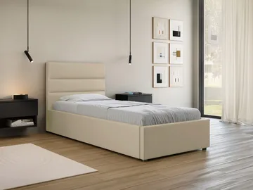 Omrynn Sängram med förvaring 90x200 cm - beige - Möbler - Säng - Säng med förvaring