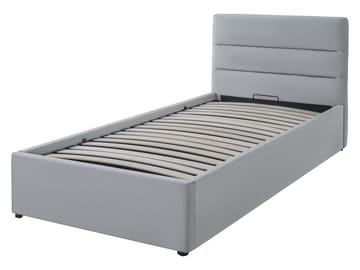 Omrynn Sängram med förvaring 90x200 cm - beige - Möbler - Säng - Säng med förvaring