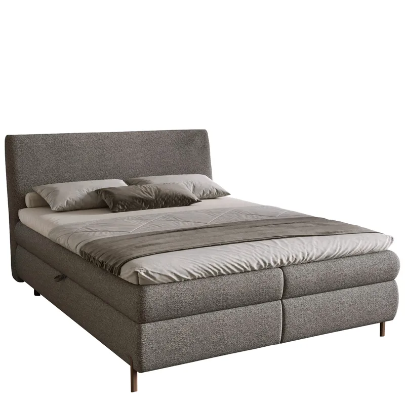 Orvalen Sängpaket Kontinentalsäng 180x200 cm med Lyftförvaring - grå - Möbler - Säng - Kontinentalsäng
