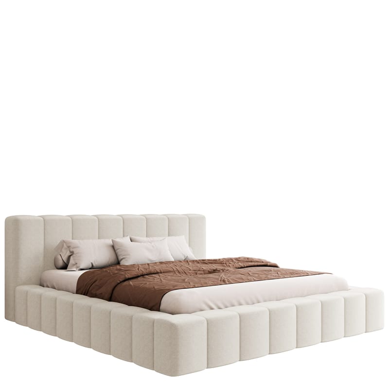 Orvinel Sängram 180x200 cm med Förvaring, Vit