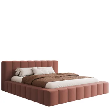 Orvinel Sängram 200x200 cm med Förvaring - Rosa - Möbler - Säng - Säng med förvaring