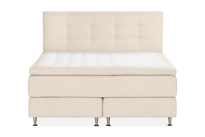 Oslo Lyx Kontinentalsäng 180x200 cm - Ljusbeige - Möbler - Säng - Kontinentalsäng