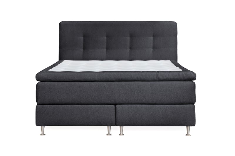 Oslo Lyx Kontinentalsäng 180x200 cm, Svart