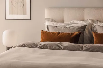 Oslo Lyx Kontinentalsäng Boucle 180x200 - Ljusbeige - Möbler - Säng - Kontinentalsäng