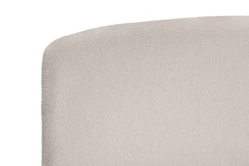 Oslo Lyx Sängpaket 180 Curved Sänggavel - Beige - Möbler - Säng - Kontinentalsäng