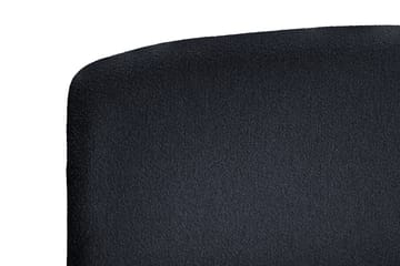 Oslo Lyx Sängpaket 180 Curved Sänggavel - Svart - Möbler - Säng - Kontinentalsäng
