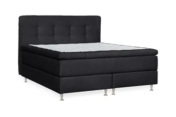 Oslo Lyx Sängpaket 180 knappar loop 20 - Svart - Möbler - Säng - Kontinentalsäng