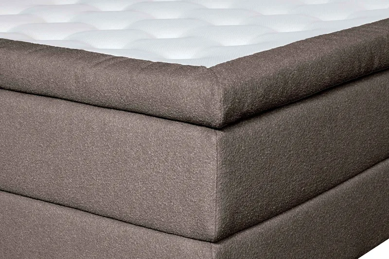 Oslo Lyx Sängpaket 180 knappar loop 8 - Ljusbrun - Möbler - Säng - Kontinentalsäng