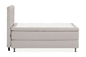 Oslo Lyx Sängpaket Kontinentalsäng 120x200 cm - Grå - Möbler - Säng - Kontinentalsäng