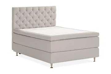 Oslo Lyx Sängpaket Kontinentalsäng 120x200 cm - Grå - Möbler - Säng - Kontinentalsäng