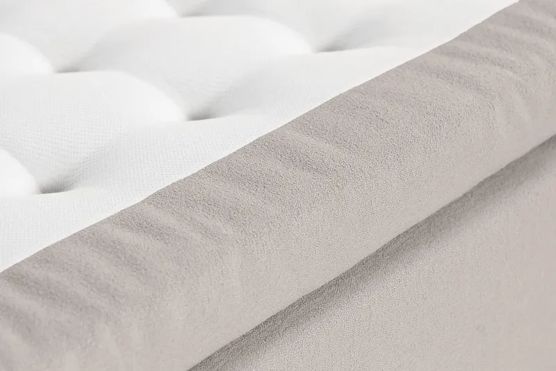 Oslo Lyx Sängpaket Kontinentalsäng 120x200 cm - Grå - Möbler - Säng - Kontinentalsäng