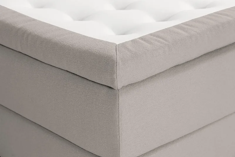 Oslo Lyx Sängpaket Kontinentalsäng 120x200 cm - Grå - Möbler - Säng - Kontinentalsäng