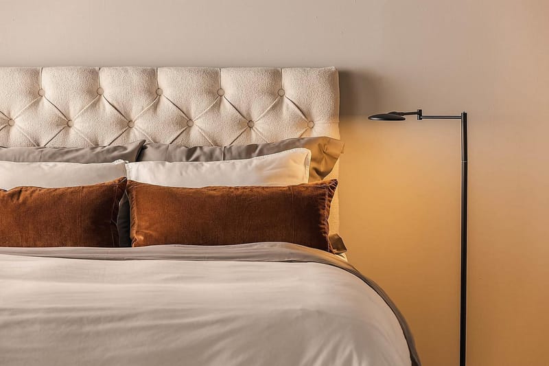 Oslo Lyx Sängpaket Kontinentalsäng 120x200 cm - Ljusbeige - Möbler - Säng - Kontinentalsäng