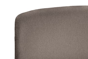 Oslo Lyx Sängpaket Kontinentalsäng 180x200 cm Curved Sänggavel - Ljusbrun - Möbler - Säng - Kontinentalsäng