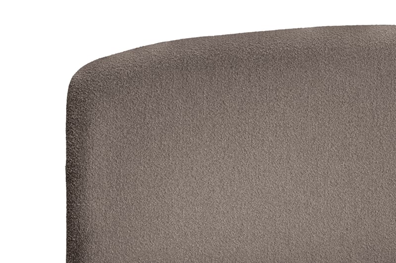 Oslo Lyx Sängpaket Kontinentalsäng 180x200 cm Curved Sänggavel - Ljusbrun - Möbler - Säng - Kontinentalsäng