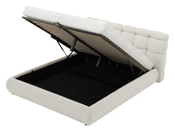 Osten Sängram 160x200 cm - Beige - Möbler - Säng - Säng med förvaring