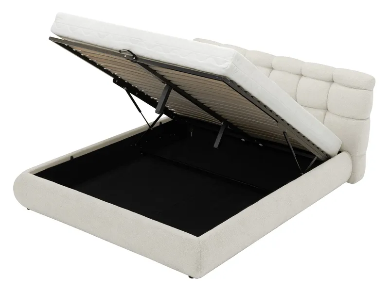 Osten Sängram 160x200 cm - Beige - Möbler - Säng - Säng med förvaring