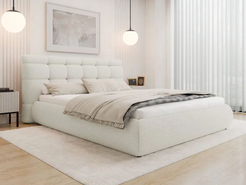 Osten Sängram 160x200 cm - Beige - Möbler - Säng - Säng med förvaring