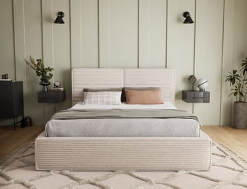 Pesillo Sängram med förvaring 180x200 cm - svart - Möbler - Säng - Säng med förvaring