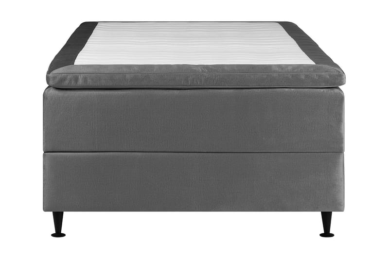 Pigge Extra Säng med Förvaring 140x200 - Grå - Säng med förvaring - Komplett sängpaket