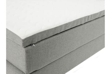 Plevoll Kontinentalsäng 160x200 - Ljusgrå - Möbler - Säng - Kontinentalsäng