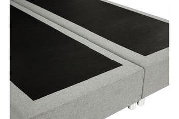 Plevoll Kontinentalsäng 160x200 - Ljusgrå - Möbler - Säng - Kontinentalsäng