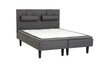 Prime Komplett Sängpaket 160x200 cm - Mörkgrå - Möbler - Säng - Dubbelsäng