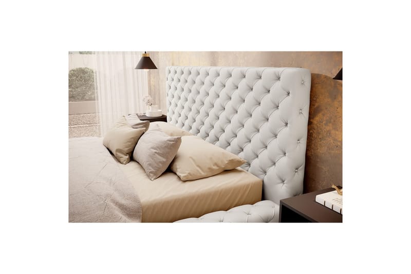 Princce Sängram 140x200 cm - Beige - Möbler - Säng - Säng med förvaring