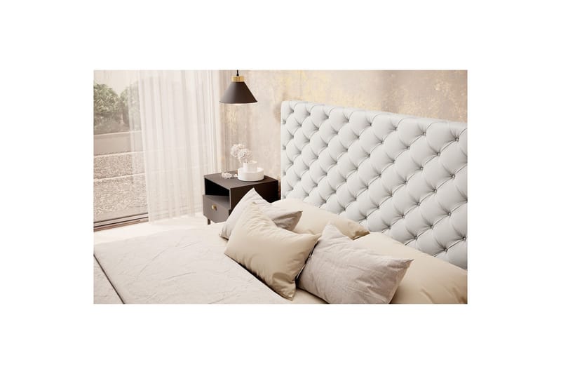 Princce Sängram 140x200 cm - Beige - Möbler - Säng - Säng med förvaring