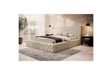 Princce Sängram 140x200 cm - Beige - Möbler - Säng - Säng med förvaring