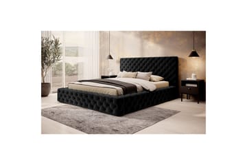 Princce Sängram 140x200 cm - Svartvit - Möbler - Säng - Säng med förvaring