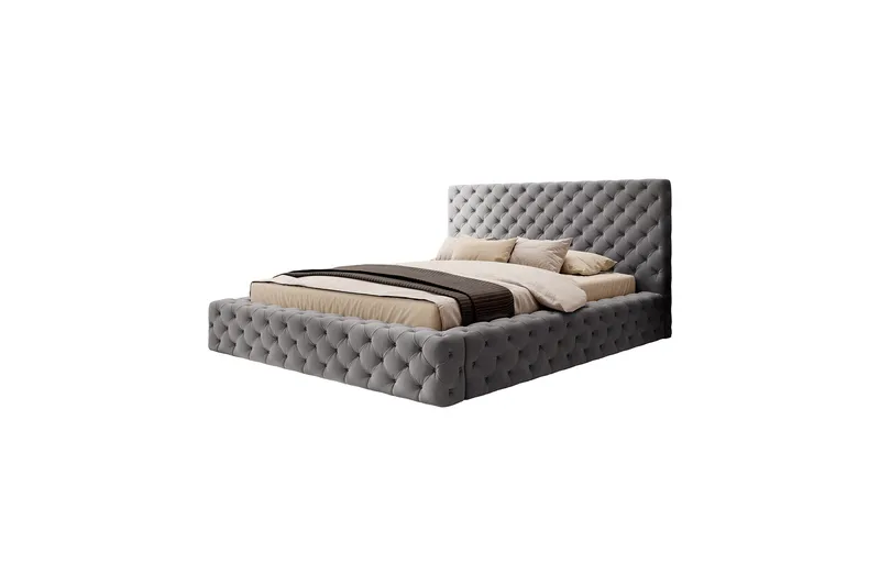 Princce Sängram 160x200 cm, Beige