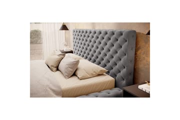 Princce Sängram 160x200 cm - Svartvit - Möbler - Säng - Säng med förvaring