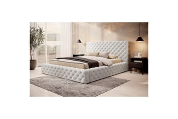 Princce Sängram 160x200 cm - Svartvit - Möbler - Säng - Säng med förvaring