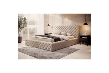 Princce Sängram 160x200 cm - Svartvit - Möbler - Säng - Säng med förvaring