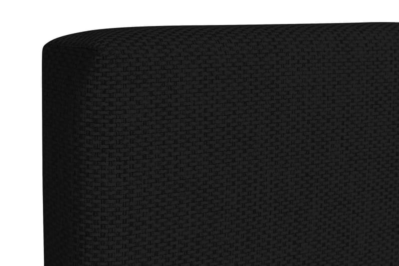 Princess Komplett Sängpaket – Kontinentalsäng 120x200 cm i Tyg med Bäddmadrass med Fasthetsgrad Medium - Svart - Möbler - Säng - Kontinentalsäng