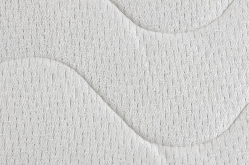 Princess Komplett Sängpaket – Kontinentalsäng 160x200 cm i Tyg med Sänggavel + Bäddmadrass med Fasthetsgrad Medium - Beige - Möbler - Säng - Kontinentalsäng