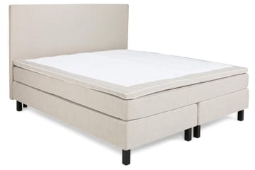Princess Kontinentalsäng 180x200 cm i Tyg med Fasthetsgrad Medium / Fast - Ljusbeige - Möbler - Säng - Kontinentalsäng
