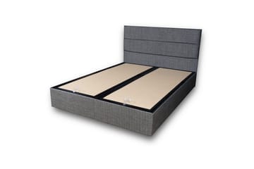 Quarel Sängpaket Ramsäng 150x200 cm - Grå - Möbler - Säng - Ramsäng
