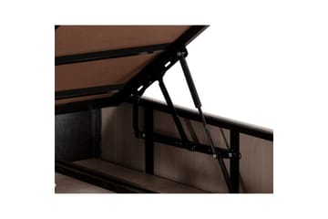 Quarel Sängpaket Ramsäng 150x200 cm - Grå - Möbler - Säng - Ramsäng
