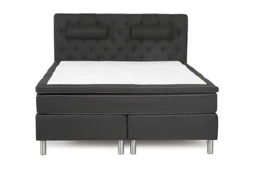 Queen Komplett Sängpaket 160x200 - Svart - Möbler - Säng - Kontinentalsäng