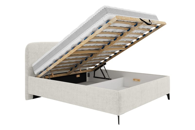 Raher Sängram 160x200 cm - Vit - Möbler - Säng - Sängram & sängstomme