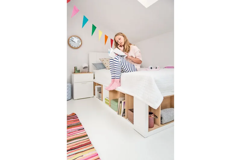 4You Säng 120x200 cm Vit - VOX - Möbler - Säng - Ramsäng