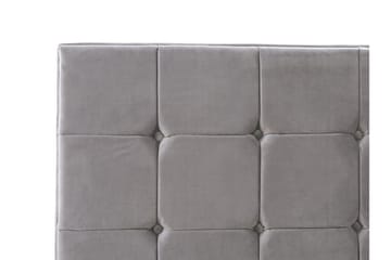 Amberta Ramsäng 140x200 cm - Sammet/Grå - Möbler - Säng - Ramsäng