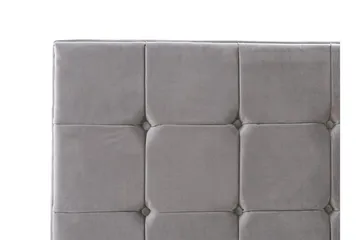 Amberta Ramsäng 140x200 cm - Sammet/Grå - Möbler - Säng - Ramsäng