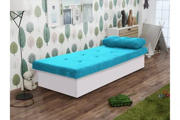 Berta Ramsäng 192x80x38 cm - Blå/Vit - Möbler - Säng - Ramsäng