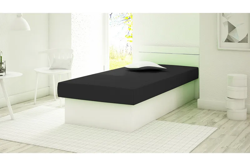 Berta Ramsäng 192x80x68 cm - Vit - Möbler - Säng - Komplett sängpaket