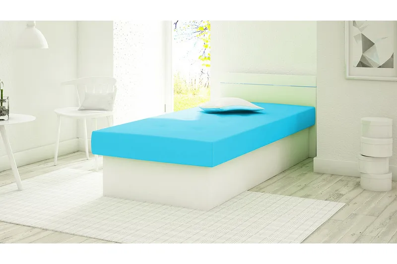 Berta Ramsäng 192x80x68 cm - Vit - Möbler - Säng - Ramsäng